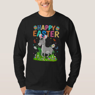 Camiseta Feliz Domingo de Pascua Divertido Conejo de Pascua