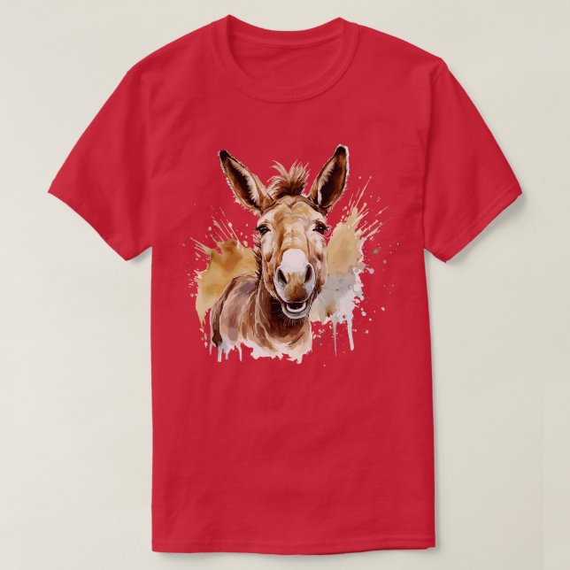 Camiseta Feliz Donkey 3 (Diseño del anverso)