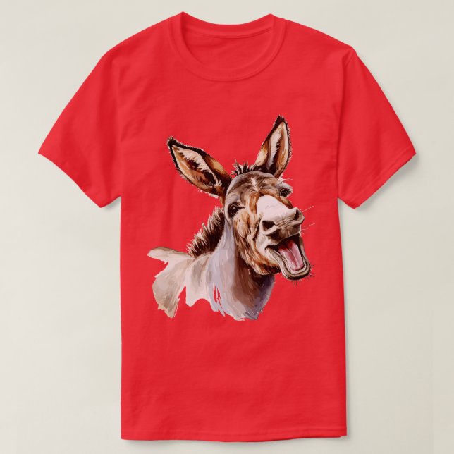 Camiseta Feliz Donkey 5 (Diseño del anverso)
