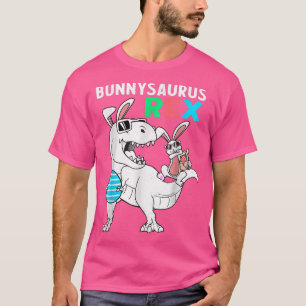 Camiseta Feliz Eastrawar Para Re Dinosaur Easter Bunny Egg 