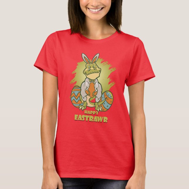 Camiseta Feliz Eastrawr | Mujeres (Anverso)