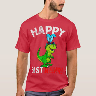 Camiseta Feliz Eastrawr T Re Dinosaur Bunny Egg Costume Eas