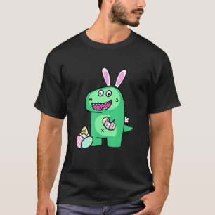 Camiseta Feliz Eastrawr Trex Bunny Egg Funny Easter Dinosau