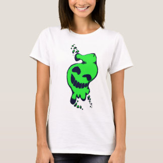 Camiseta Feliz Ectoplasma Verde