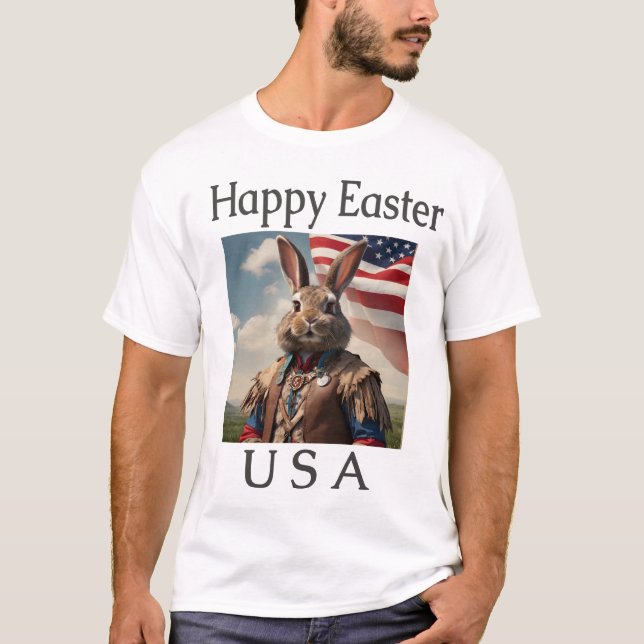 Camiseta Feliz EEUU (Anverso)