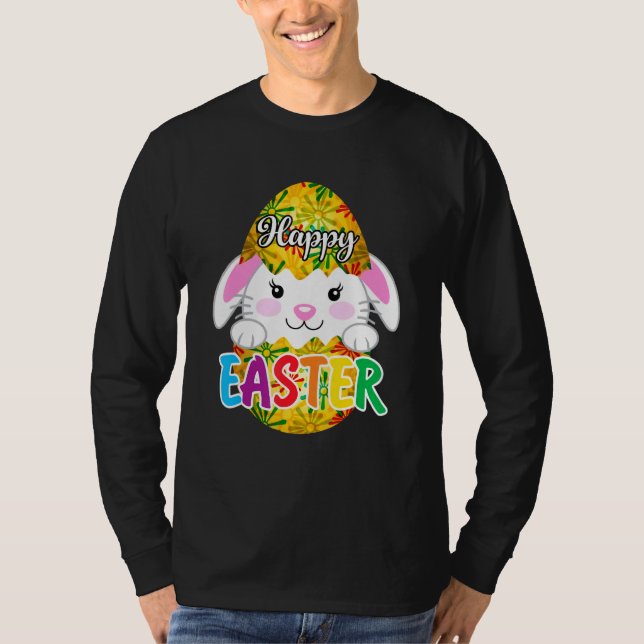 Camiseta Feliz Eggs de Pascua 1 (Anverso)