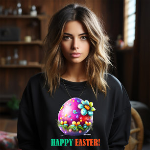 Camiseta Feliz Eggster - Cute de Huevos de Pascua