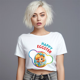 Camiseta Feliz Eggster - Tradición