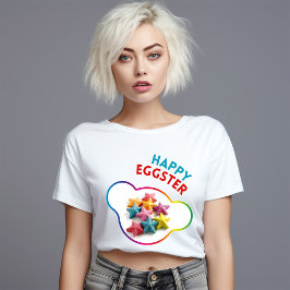 Camiseta Feliz Eggster - Tradiciones