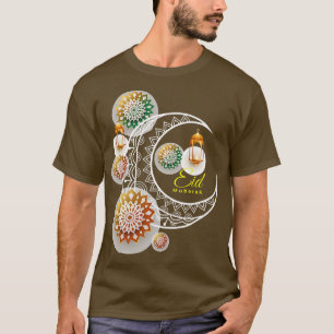 Camiseta Feliz Eid Alfitr Mubarak Kareem, feliz Ramadan Kar