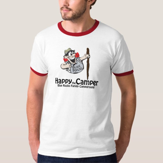 Camiseta Feliz el campista (Anverso)