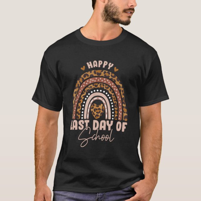 Camiseta Feliz El Último Día De La Escuela De Maestros De L (Anverso)