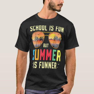 Camiseta Feliz El Último Día De La Escuela Es Divertido Per