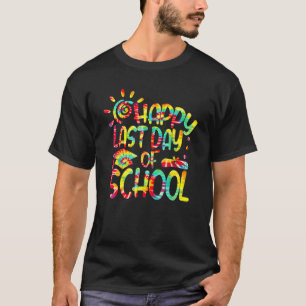Camiseta Feliz El Último Día De La Escuela Hola Estudiantes