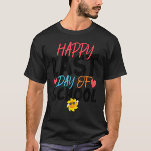 Camiseta Feliz El Último Día Del Grado Estudiantil De Profe