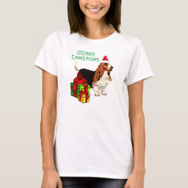 Camiseta Feliz Estanque de Navidad con ropa de regalo