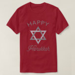 Camiseta Feliz Estrella de Hanukkah de David Purpurina T-Sh<br><div class="desc">Hanukkah 2022 comenzará en la noche del domingo 18 de diciembre y terminará en la noche del lunes 26 de diciembre</div>