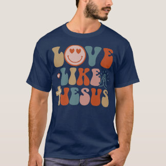 Camiseta Feliz Face Amor Como Jesús Fe Cristiano