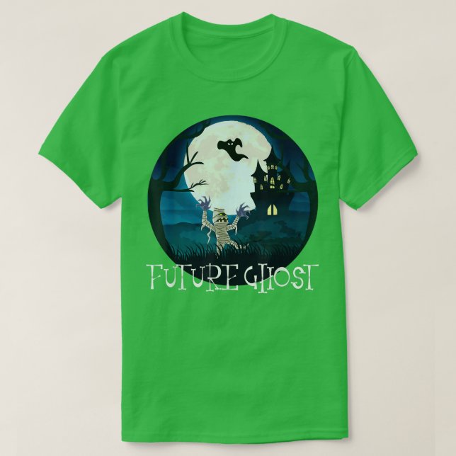 CAMISETA FELIZ FANTASMA DE HALLOWEEN FUTURE 1548 (Diseño del anverso)