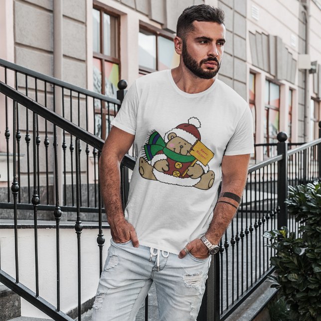 Camiseta Feliz feriado Navidad Oso (Subido por el creador)