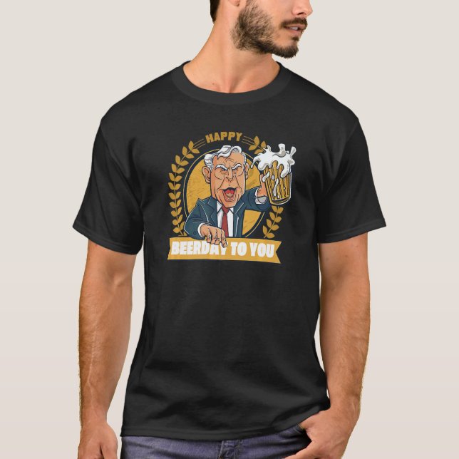 Camiseta Feliz Festival Beerday Beer Fest Alemania Bavarian (Anverso)