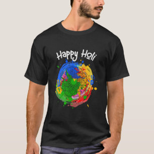 Camiseta Feliz festival de colores Feliz Holi 2023 para Hin