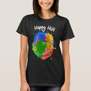 Camiseta Feliz festival de colores Feliz Holi 2023 para Hin