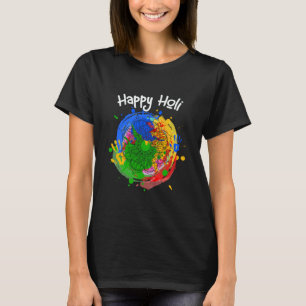 Camiseta Feliz festival de colores Feliz Holi 2023 para hin