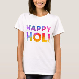 Camiseta Feliz Festival Holi de Colores