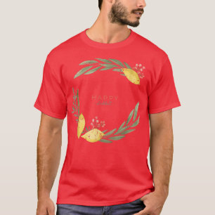 Camiseta Feliz fiesta bíblica de Sukkot