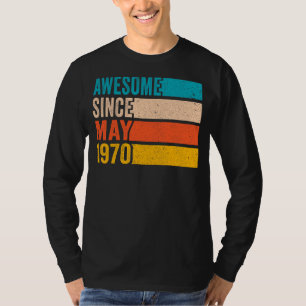 Camiseta Feliz fiesta de cumpleaños número 52 años, increíb