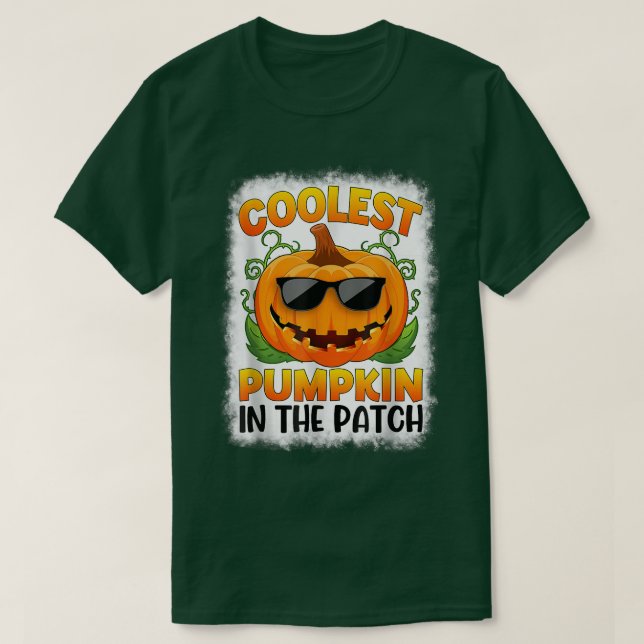 Camiseta Feliz Fiesta de disfraces de Halloween temporada e (Diseño del anverso)