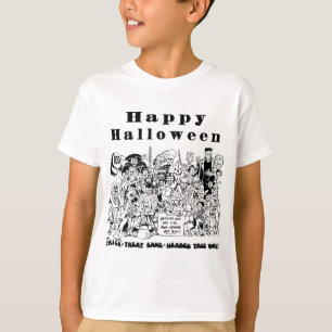 Camiseta Feliz Fiesta de Halloween