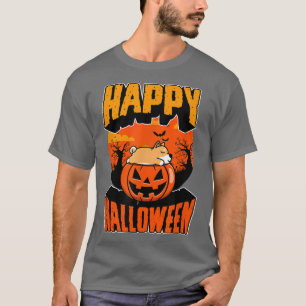 Camiseta Feliz Fiesta de Halloween aplastar a Kawaii Puppy
