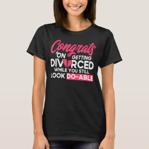 Camiseta Feliz Fiesta del divorcio que aún se divorcia