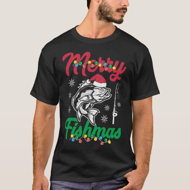 Camiseta Feliz Fishmas (Anverso)