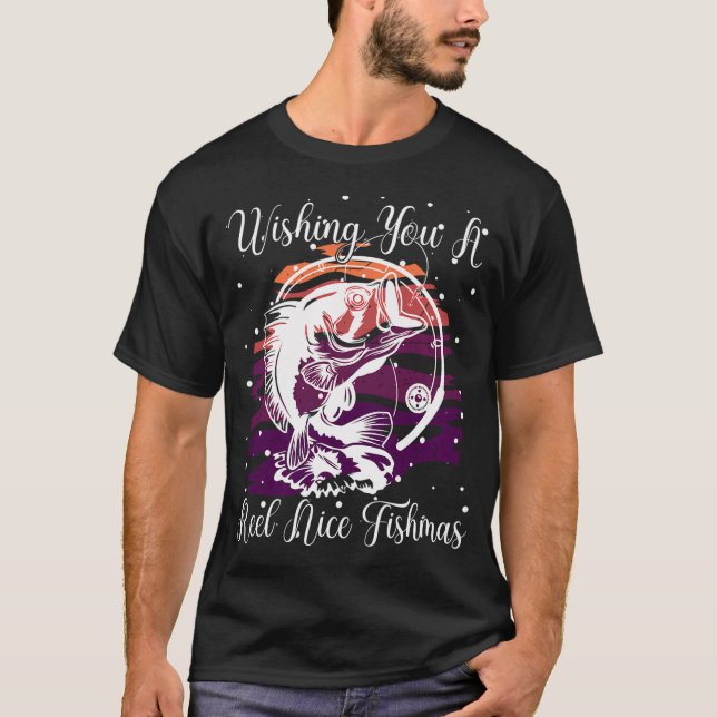 Camiseta Feliz Fishmas s (Anverso)