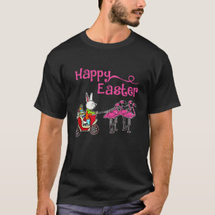 Camiseta Feliz Flamingo de Pascua