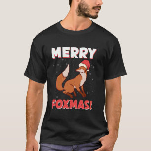 Camiseta ¡Feliz Foxmas! - Navidad del zorro