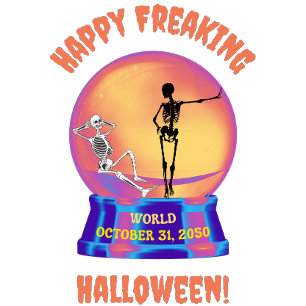 Camiseta Feliz Freaking Halloween T-Shirt