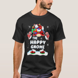 Camiseta Feliz Gnome Gnomies Red Plaid Matando a Familia Ch