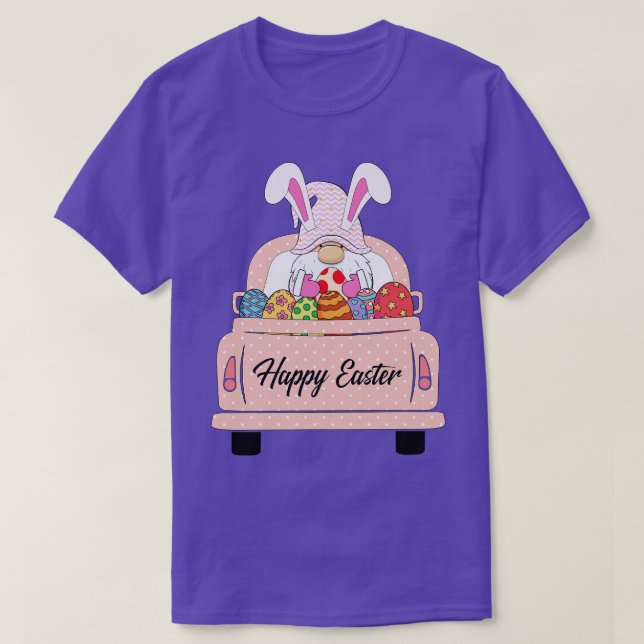Camiseta Feliz gnomo de Pascua (1) (Diseño del anverso)