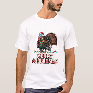 Camiseta Feliz Gobblemas Humor Divertido de Pavo Fiesta