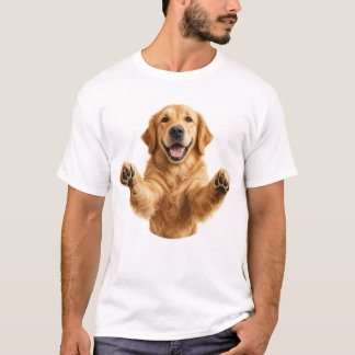 Camiseta Feliz Golden Retriever