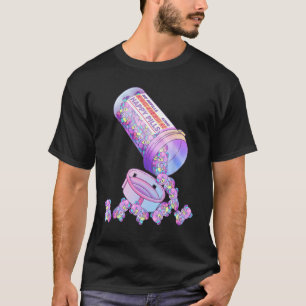 Camiseta Feliz Gótico Pastel Yami Teddy Bear Otaku Wom