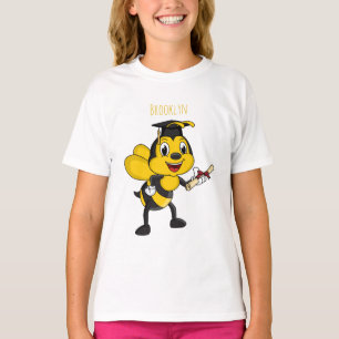 Camiseta Feliz graduación de abejas personalizados