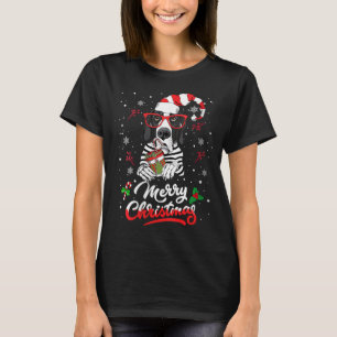 Camiseta Feliz Gran Danés Árbol de Navidad Santa Perro Mamá