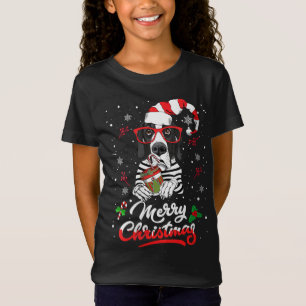 Camiseta Feliz Gran Danés Árbol de Navidad Santa Perro Mamá