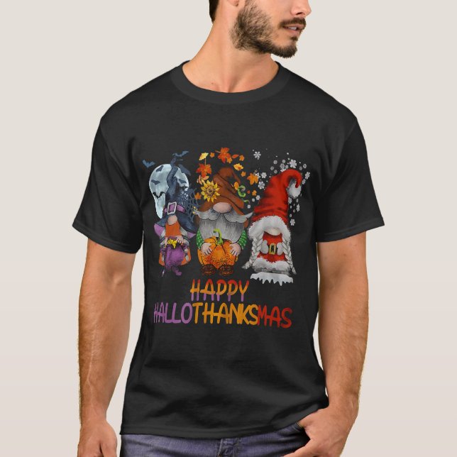 Camiseta Feliz Hallo Gracias Mas (Anverso)