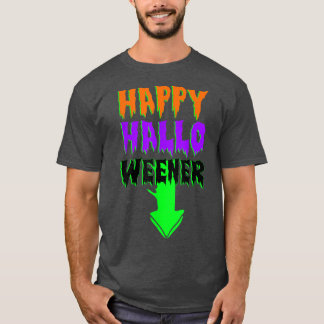 Camiseta Feliz Hallo Weener Scary Disfraces de Halloween